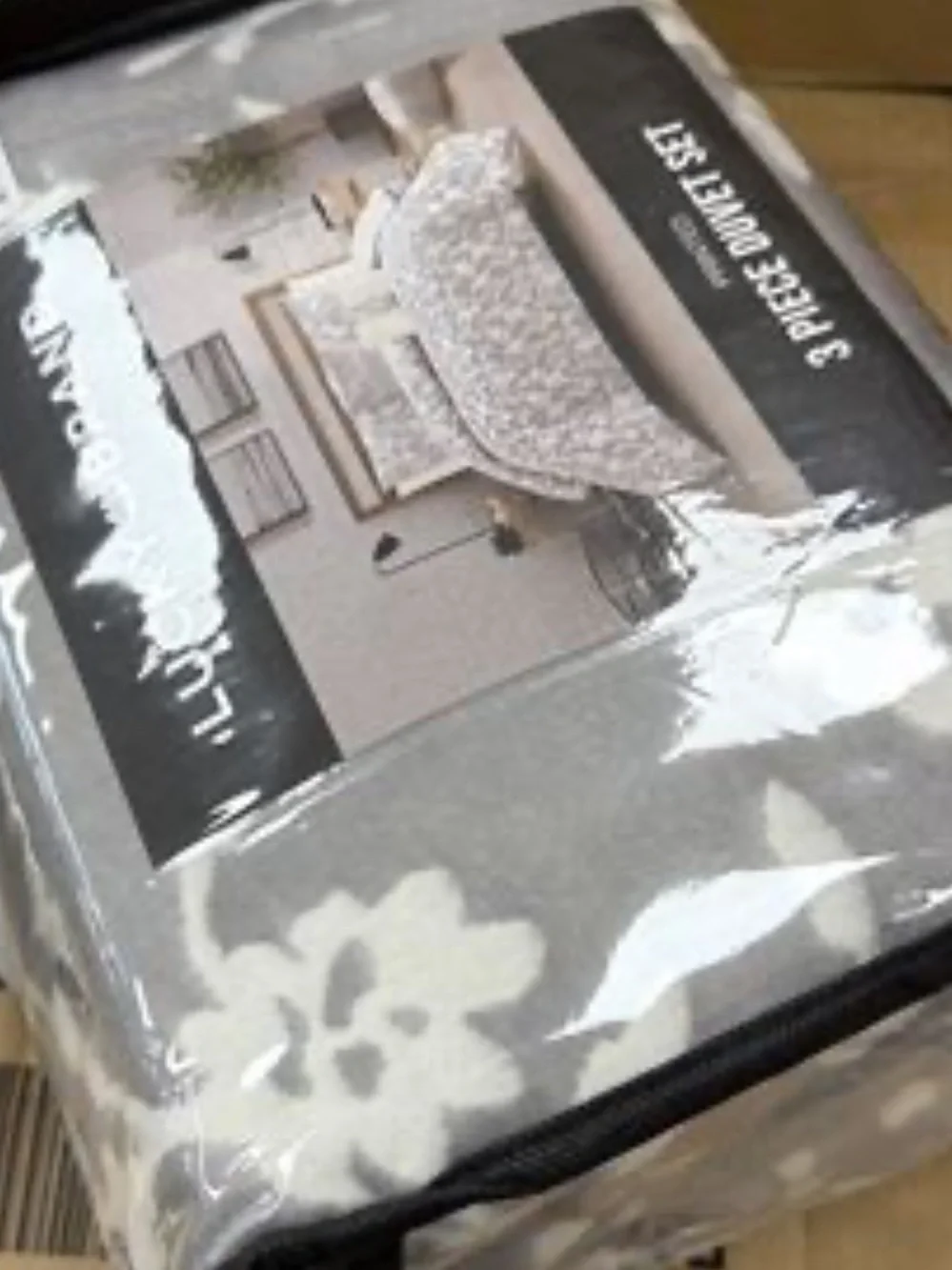 Lucky Brand Fiora Floral KING Duvet Cover Set NWT